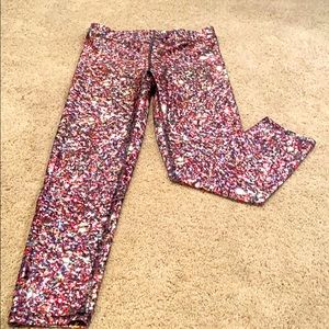 Terez crop confetti leggings